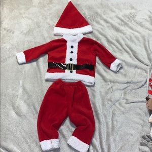 Baby/toddler Santa clause outfit